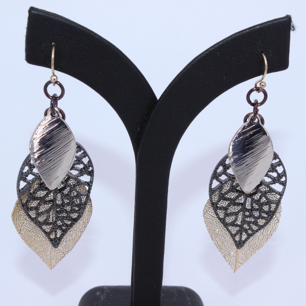 Leaf Shaped Earrings